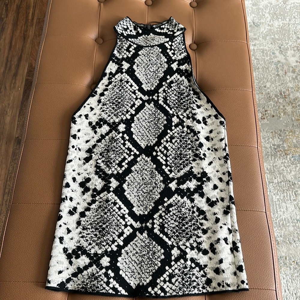 zara animal print blouse